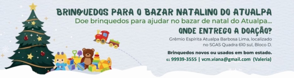 Brinquedos para o Bazar Natalino 2025